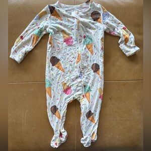 Caden Lane Viscose Bamboo Footie 3-6M
